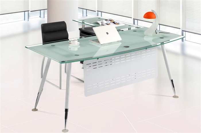 Mesa Despacho Cristal Acre 160×80 | CISA Equipamiento de Edificios Mesa Despacho Cristal Acre 160×80 | CISA Equipamiento de Edificios